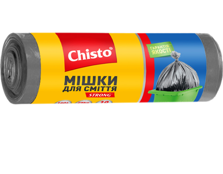 Chisto Мішки д/сміття strong 160лх10шт